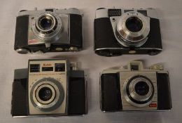 4 Kodak cameras