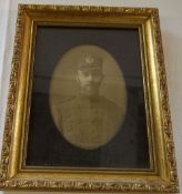 Photo portrait of a Lincolnshire Yeomanry trooper 18.5 cm x 23 cm