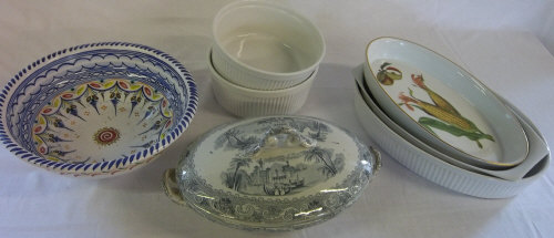 Various ceramics inc tureen etc