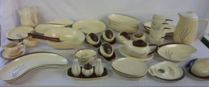 Carlton ware windswept Australian design pt dinner/tea set approx 60 pieces