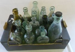 Lincolnshire glass bottles, mainly Lincoln