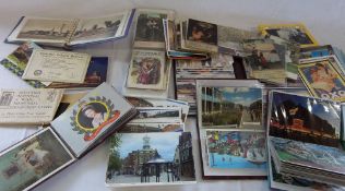Assorted postcards inc modern, comic & Bamford song cards