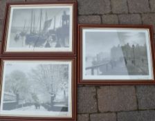 3 Frank Meadow Sutcliffe signed photos