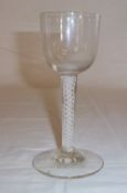 Early opaque twist wine glass 16 cm