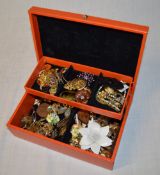 Box of costume jewellery