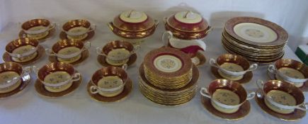 Tuscan pt dinner service approx 63 pieces