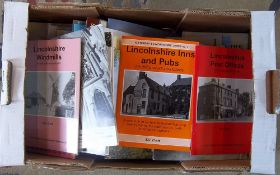 Various Lincolnshire books inc Lincolnshire Inns & Pubs and Lincolnshire Windmills