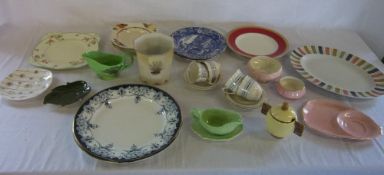 Various items inc Myott, Carlton ware & Midwinter