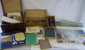 Various items inc Books relating to Grimsby, Cleethorpes and Lincolnshire seaside, assortment of