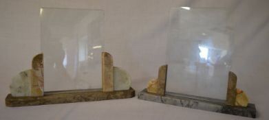 2 Art Deco photoframes