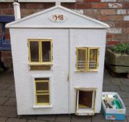 Dolls house and furniture