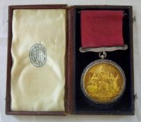 Alford Oddfellows silver medal 1868