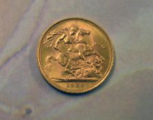 1958 22ct gold full sovereign