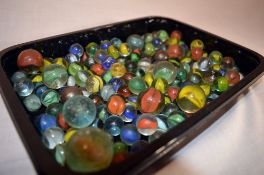 Various old marbles