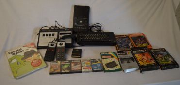 Acetronic MPU 1000 & ZX Spectrum + with games inc Invaders, Fantasy Games, Panama Joe etc