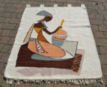 Afro Weaves wall tapestry 175cm x 125cm