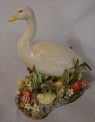 Ceramic duck marked Digby (af)