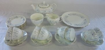 Wedgwood 'Belle Fleur' pt tea set approx 28 pieces