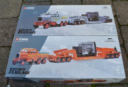 Corgi Heavy Haulage 17602 & 17603