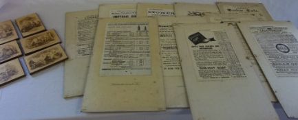 Selection of Grimsby advertising posters & sm prints