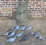 Lg bag of bird decoys