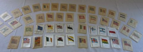 48 silk cigarette cards (many in original protective sleeves)