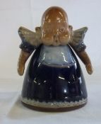 Royal Doulton stoneware novelty inkwell modelled as a baby c1908, of bell form impressed marks +