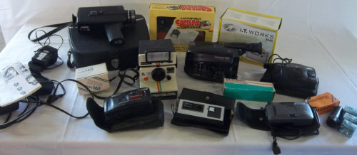 Various photographic & video equipment