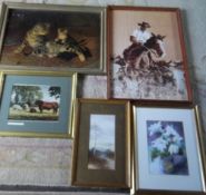 Various prints & pictures inc D Farley and J Rosenthal
