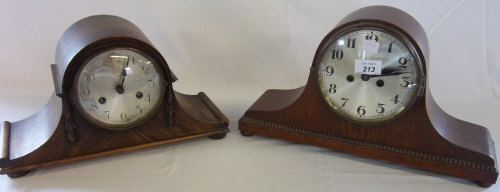 2 1930s mantle clocks