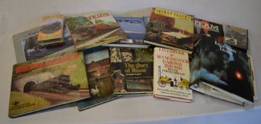 Railway & travel books & vhs cassettes