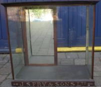 J S Fry & Sons Ltd display cabinet