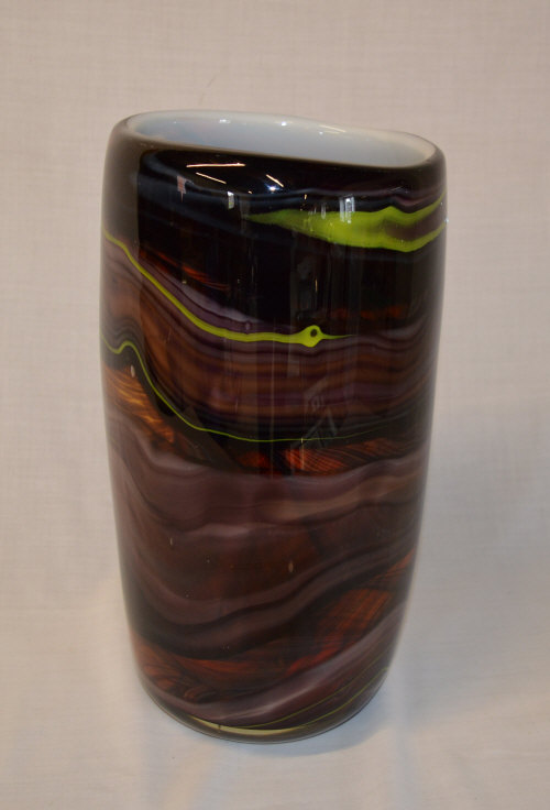 Lg Murano style vase 37cm tall