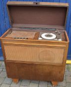 Art deco radiogram (missing radio)