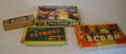 MB Games Warhammer Space Crusade, Scoop & Keywords by Waddingtons & a Pelham Puppet