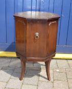 Reg style octagonal drinks cabinet