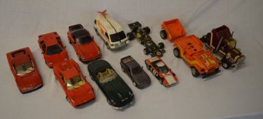 Lg die cast model cars inc Burago & Tonka