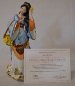 Crysanthemum Princess figure by Danbury Mint