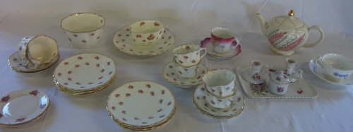 Various ceramics inc tea set & dressing table set