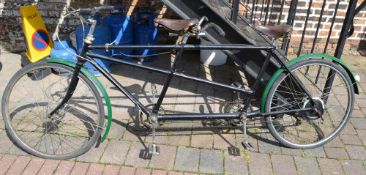 1930's tandem bike with Brooks seats