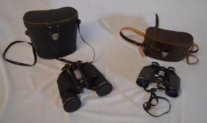 Prinz Prinzlux 10 x 50 & Hilkinson Warwick 9 x 35 binoculars