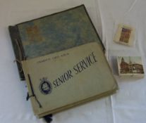 Selection of cigarette cards & albums