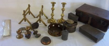 Assortment of brass & copper etc