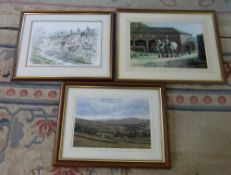 3 limited edition prints - Robin Wheeldon, S Hassall etc