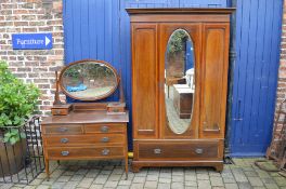 Edw wardrobe & dressing table