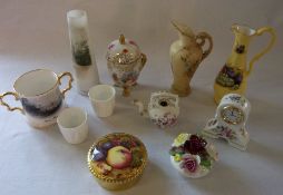 Assorted ceramics inc Aynsley, Royal Doulton & Royal Worcester