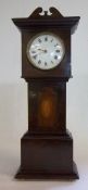 Miniature grandfather clock 44cm high