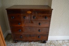Geo mah chest of drawers with concealed draws & replacement feet