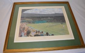 Wimbledon signed print