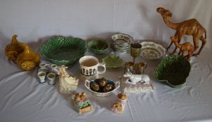 Ceramics inc Carltonware, Coalport, Pendelfin etc